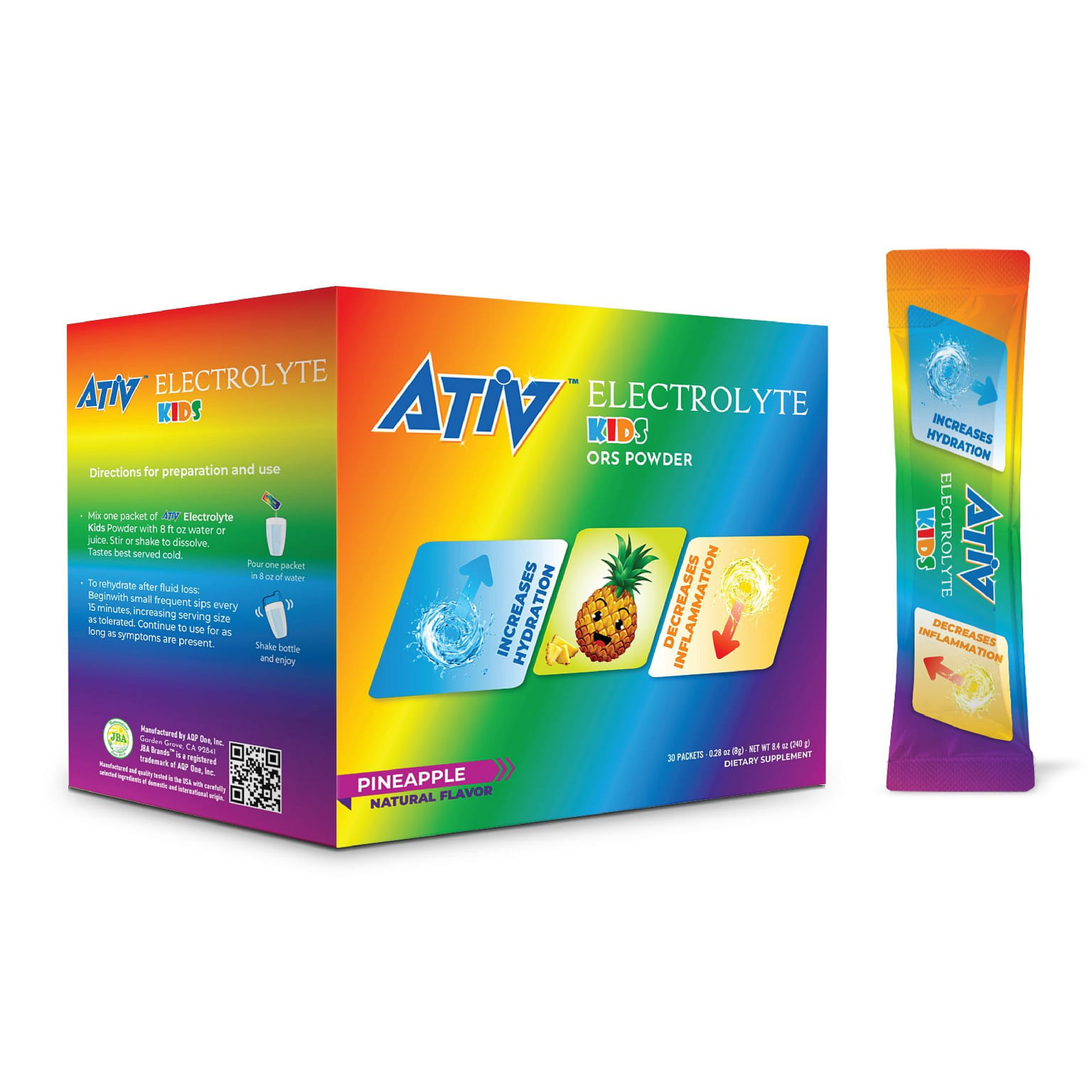 JBA ATIV ELECTROLYTE KIDS 30 개