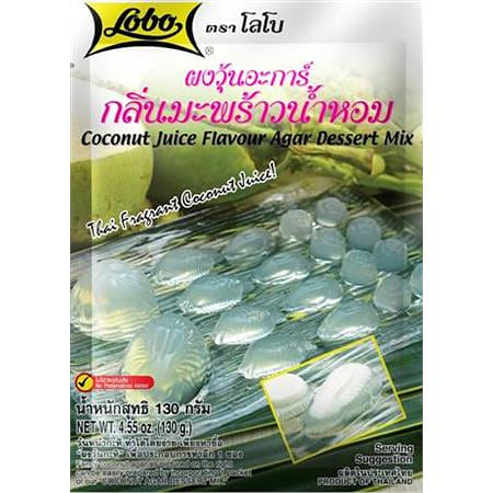 Lobo Coconut Juice Flavor Agar Dessert Mix 1 ส่วน