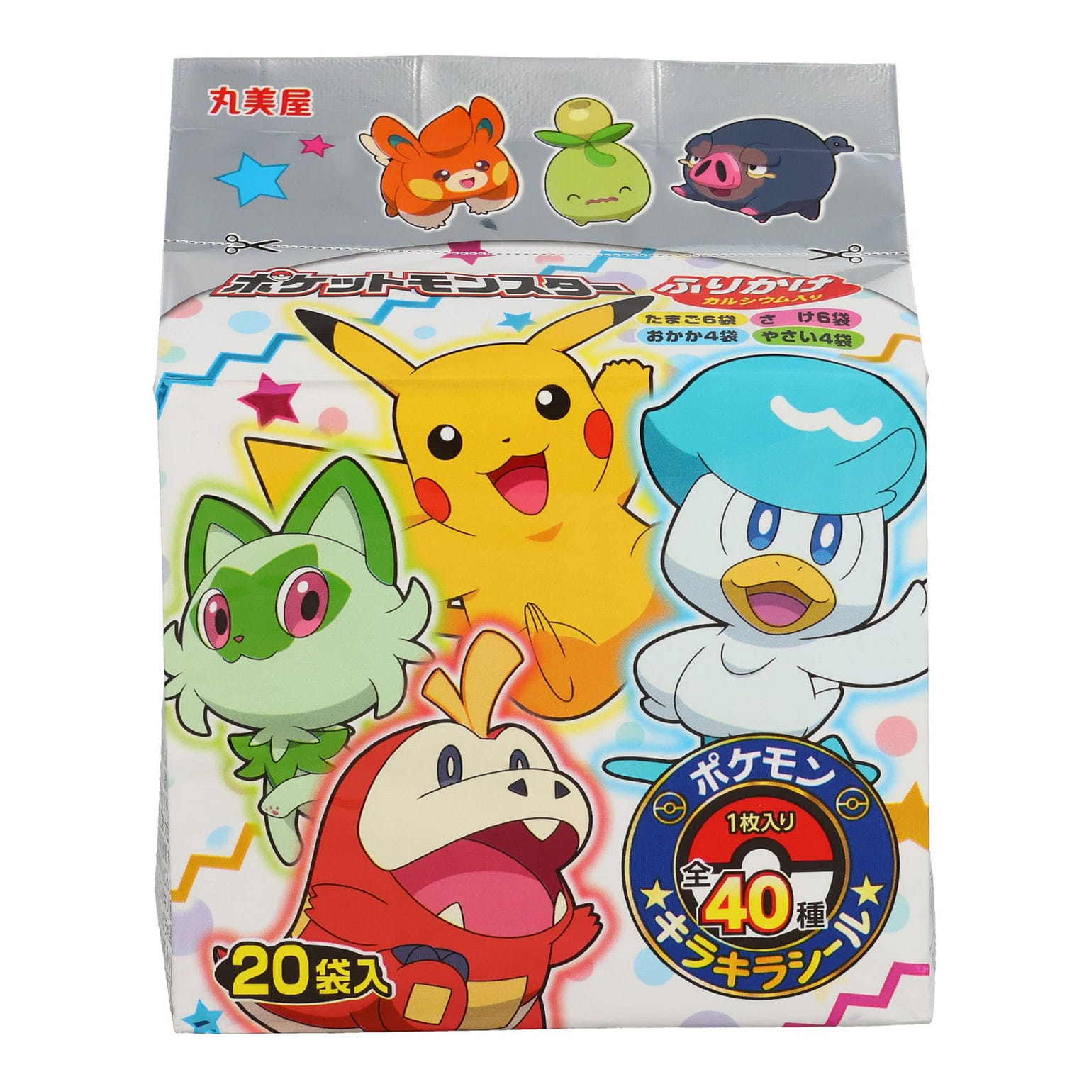 Pokemon Furikake Mini Packs 74 그램