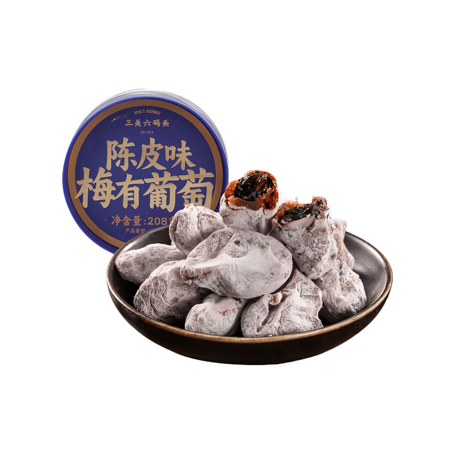 Dried Plums with Dried Tangerine Peel 208 g