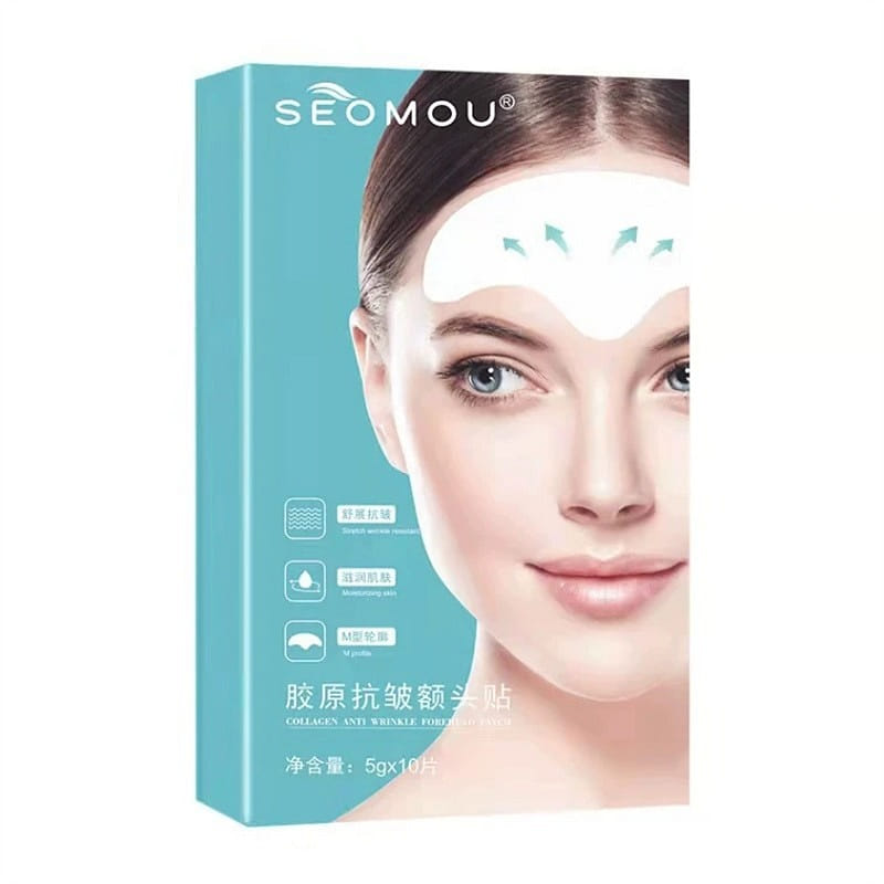 Collagen Anti-Wrinkle Forehead Patches: Reduce For 1 box