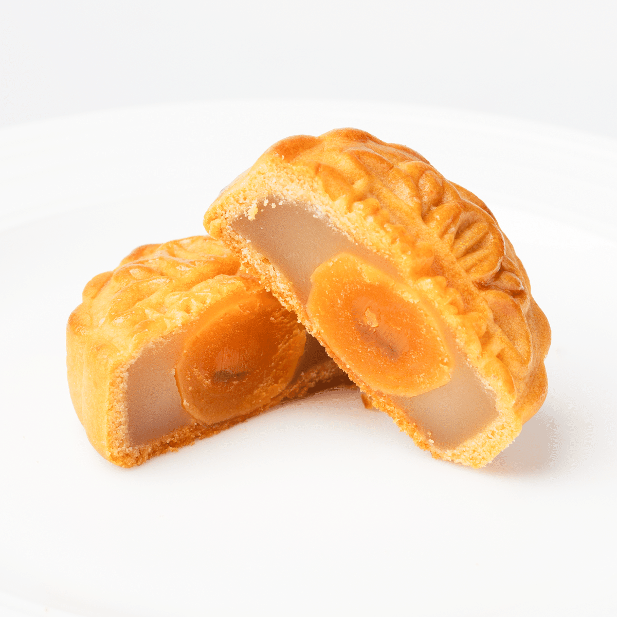 Mooncake with Lotus Paste And Egg Yolk 2 pcs 145 グラム