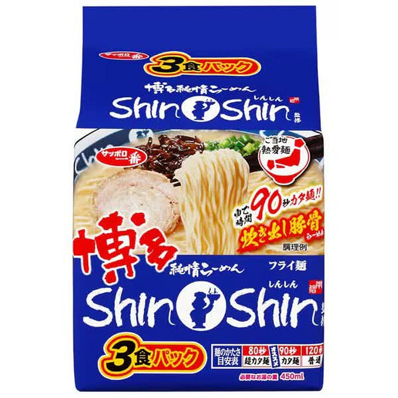 Sapporo Ichiban Hakata Tonkotsu Ramen 3-Pack 1 each