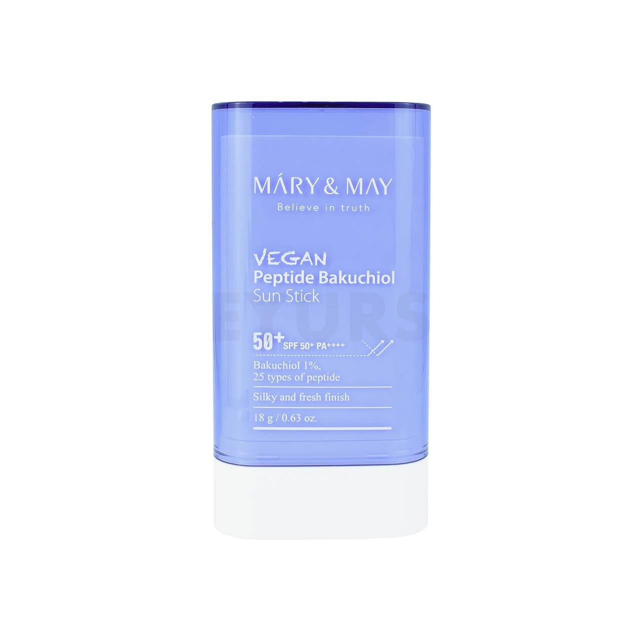 Mary&May Vegan Peptide Bakuchiol Sun Stick SPF50+ PA++++ 18 กรัม
