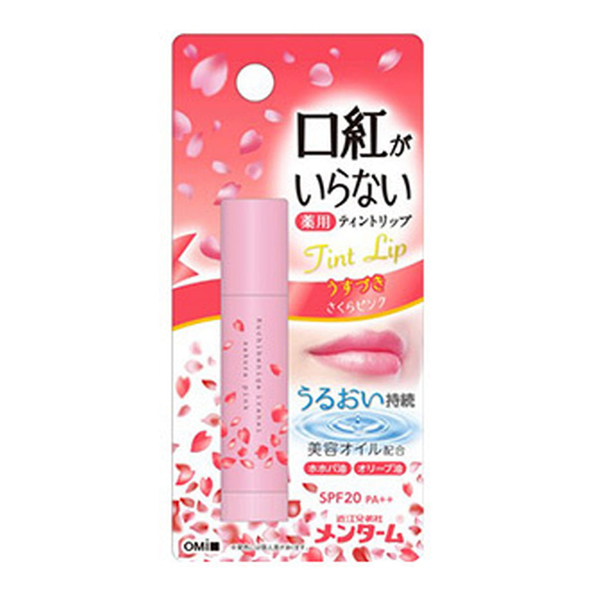 Omi Menturm Tint Lip Balm Sakura Pink 3.5 g