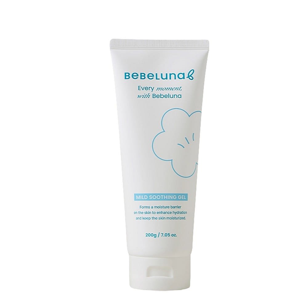 BEBELUNA, 마일드 수딩젤, 98% 천연 성분 함유, 쿨링, 톤업, 워터풀 수딩젤 7.05oz (200g) 7.05 온스