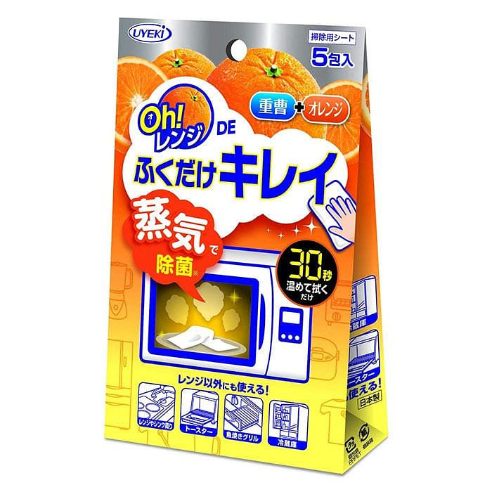 UYEKI 微波炉去污湿巾 5包入 1 个
