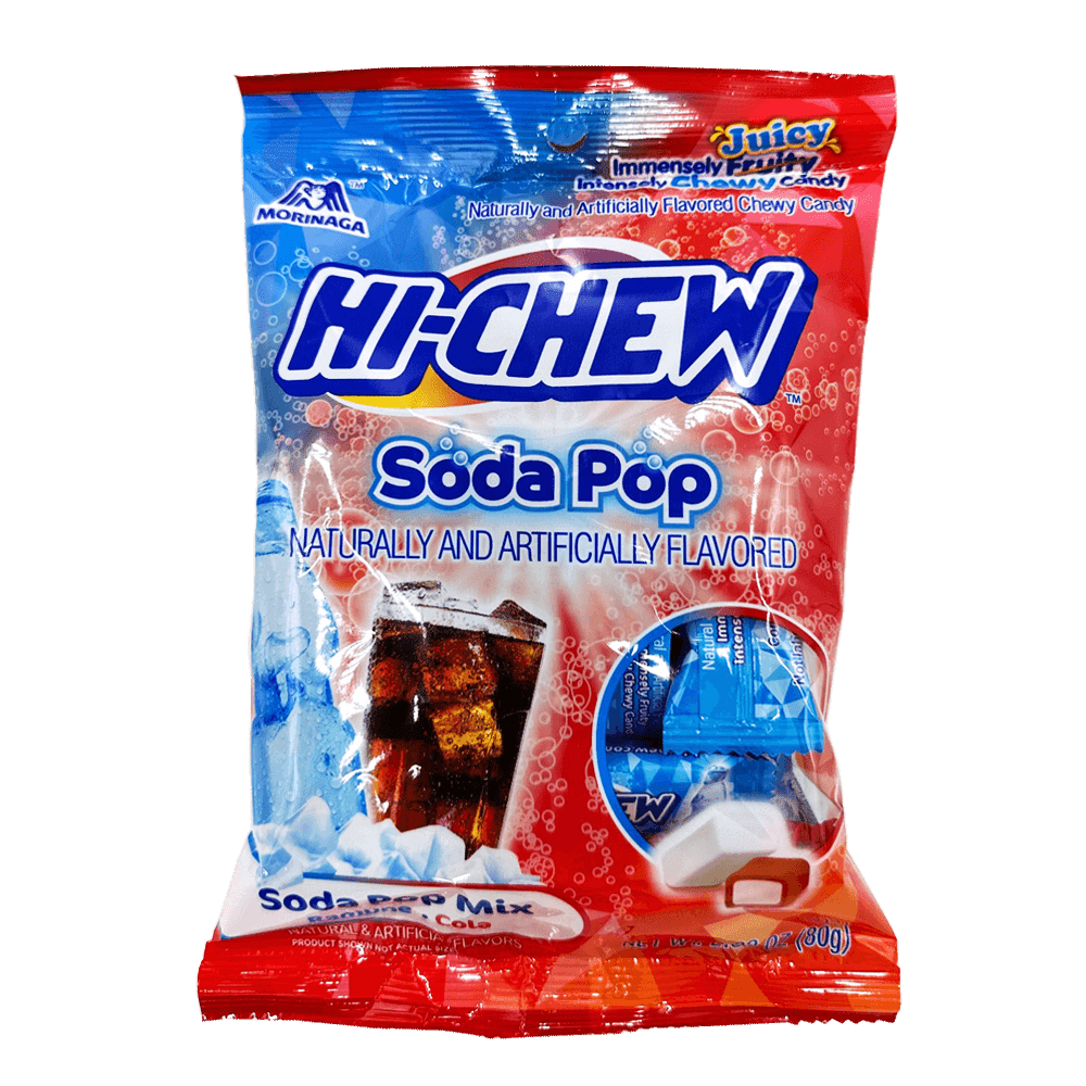 Morinaga Hi Chew Soda Pop 2.82oz 1 개