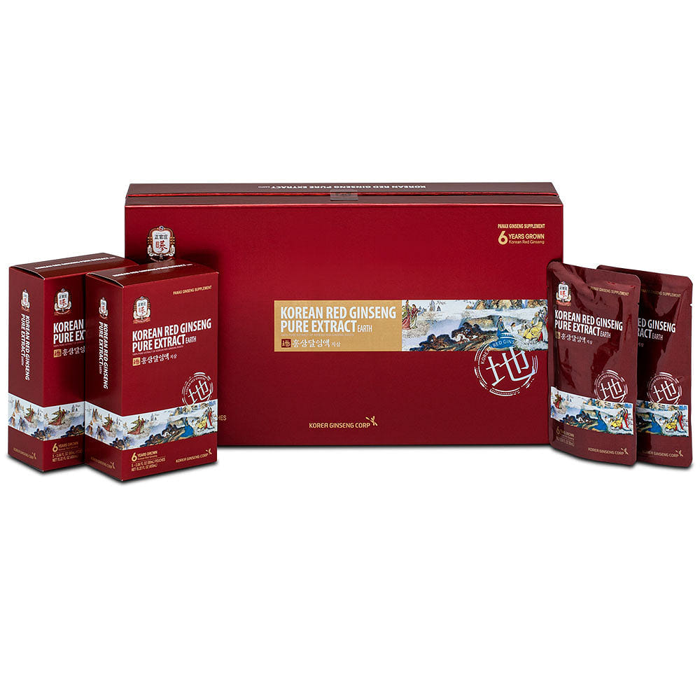 Pure Extract Earth Grade Pouch Korean Red Ginseng 9.04 파운드