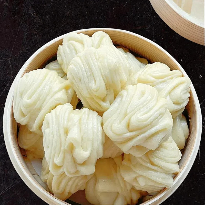 Handmade Steamed Twisted Buns 6pc about 400g 1 개