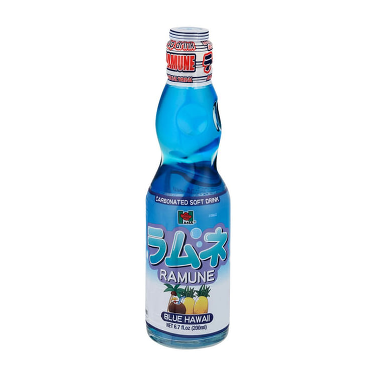 kamerian Māra　RAMUNEBLUE ソフビ Get Sangaria Ramune Blue Hawaii Carbonated Drink - 6.7fl oz