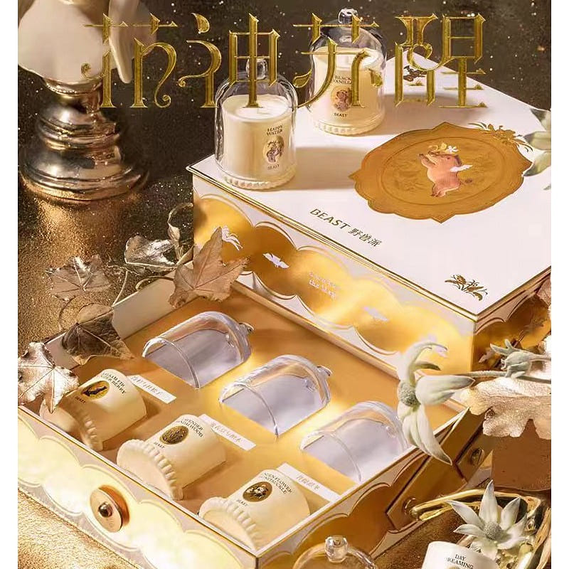 Ye Shou Pai Flower God exquisite bell jar fragrance gift box 1400 กรัม