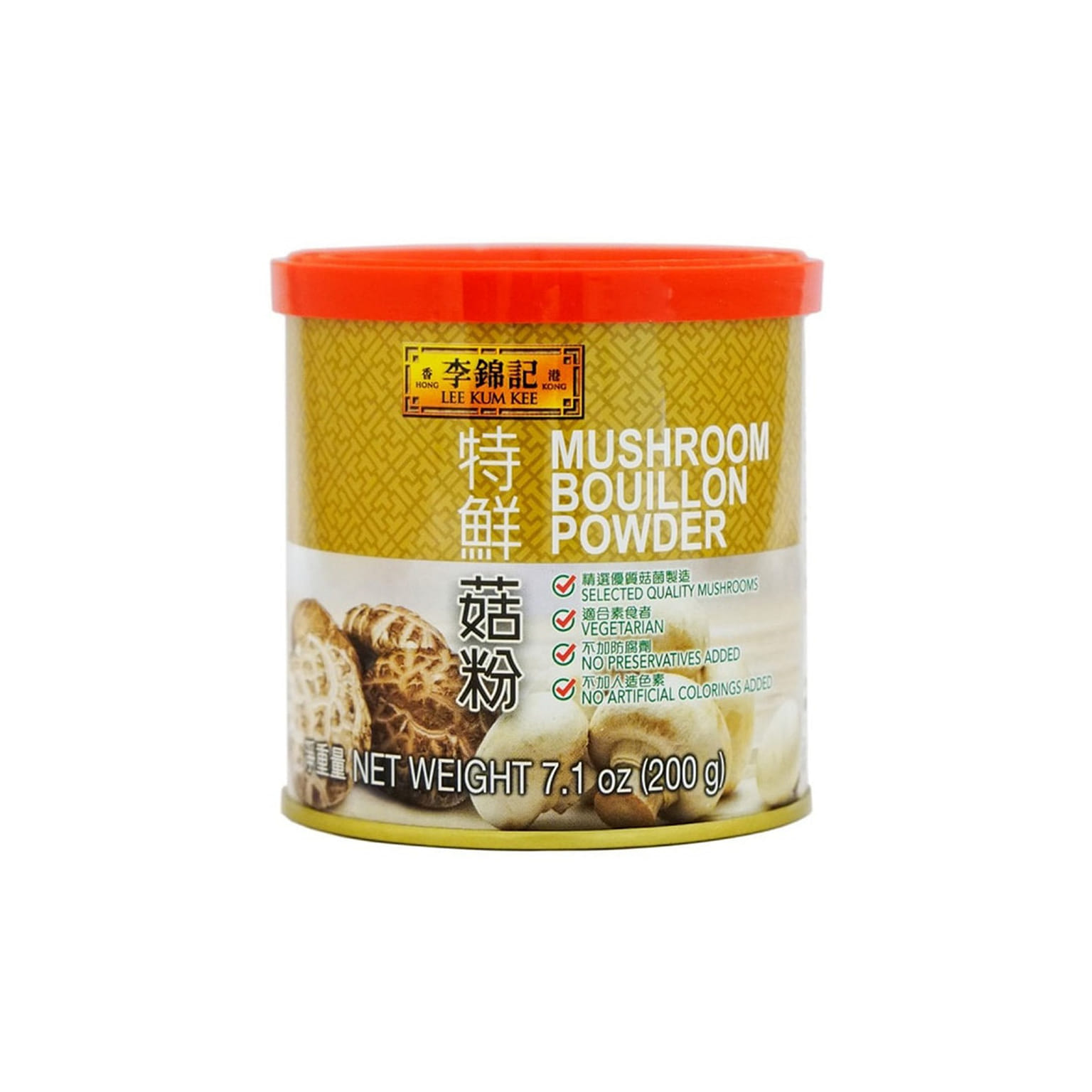 Lee Kum Kee Mushroom Bouillion Powder Expire: 08/17/2024 200 g