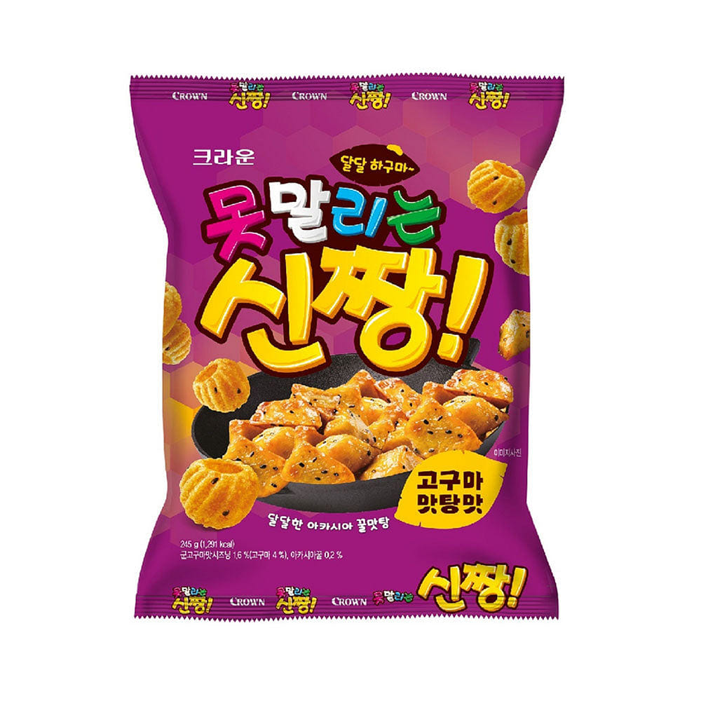 크라운 신짱 고구마 맛탕맛 245g 1 개