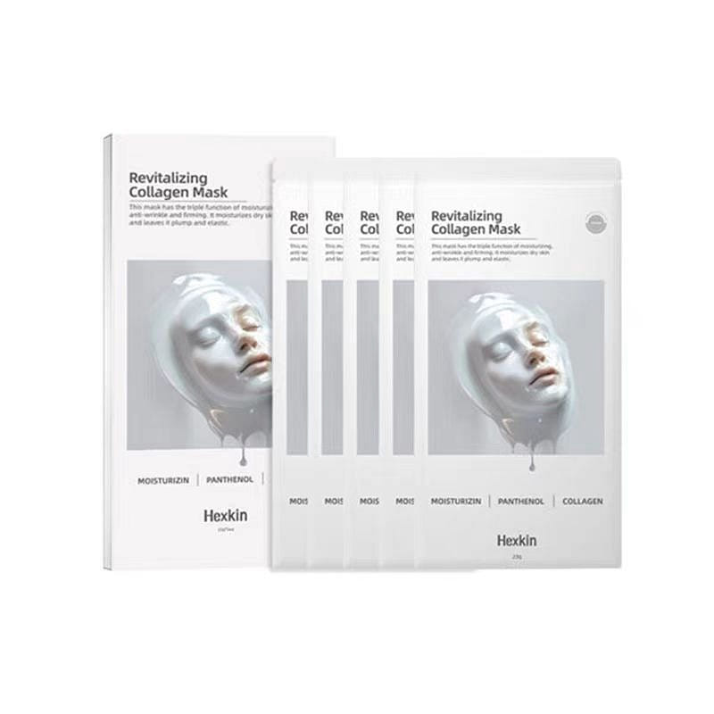 HEXKIN Heshiqin Collagen Infusion facial mask 1 กล่อง