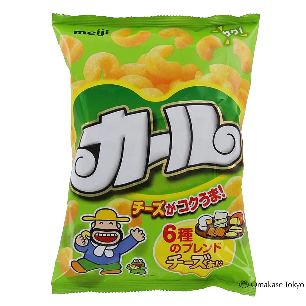 Meiji Karl Cheese Curls Corn Puff Snack 640 그램