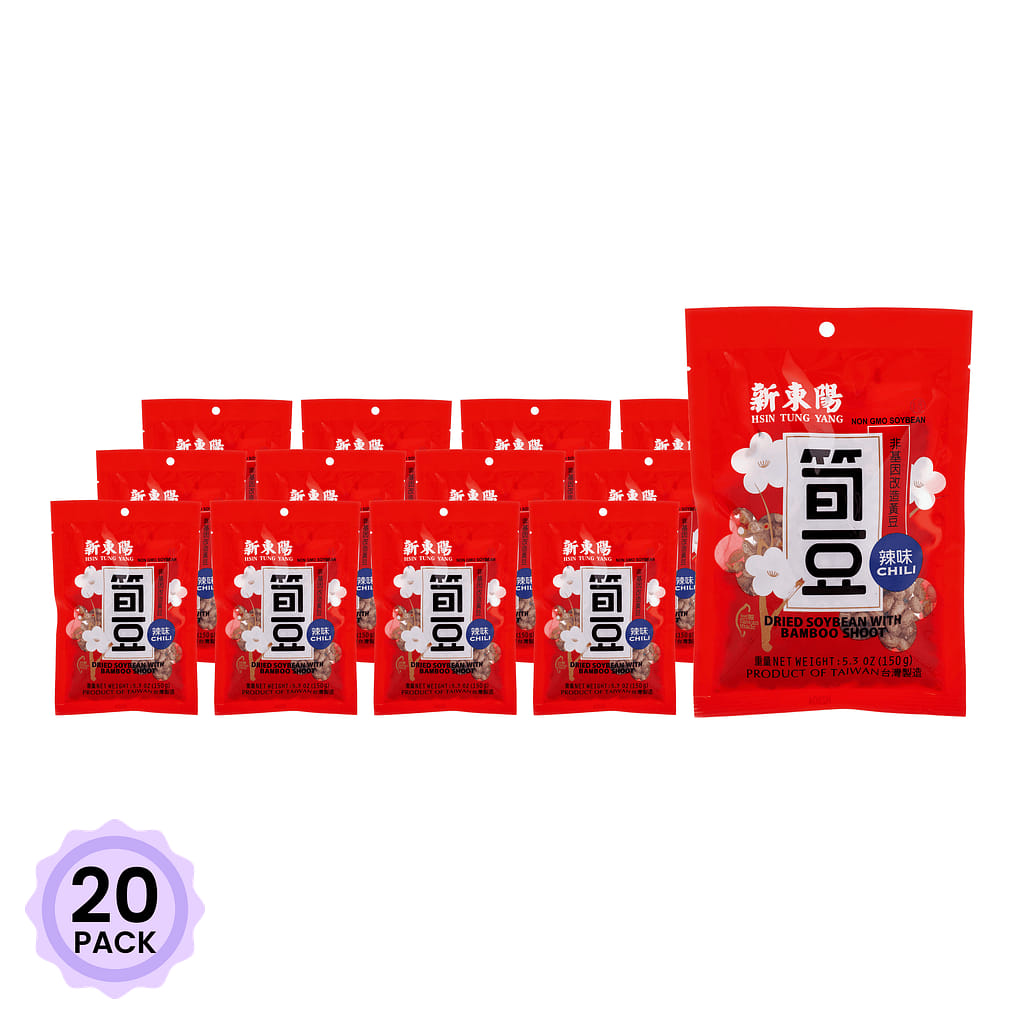 Hsin Tung Yang Dried Soybean with Bamboo Shoots and Chili 150 g*20 pack
