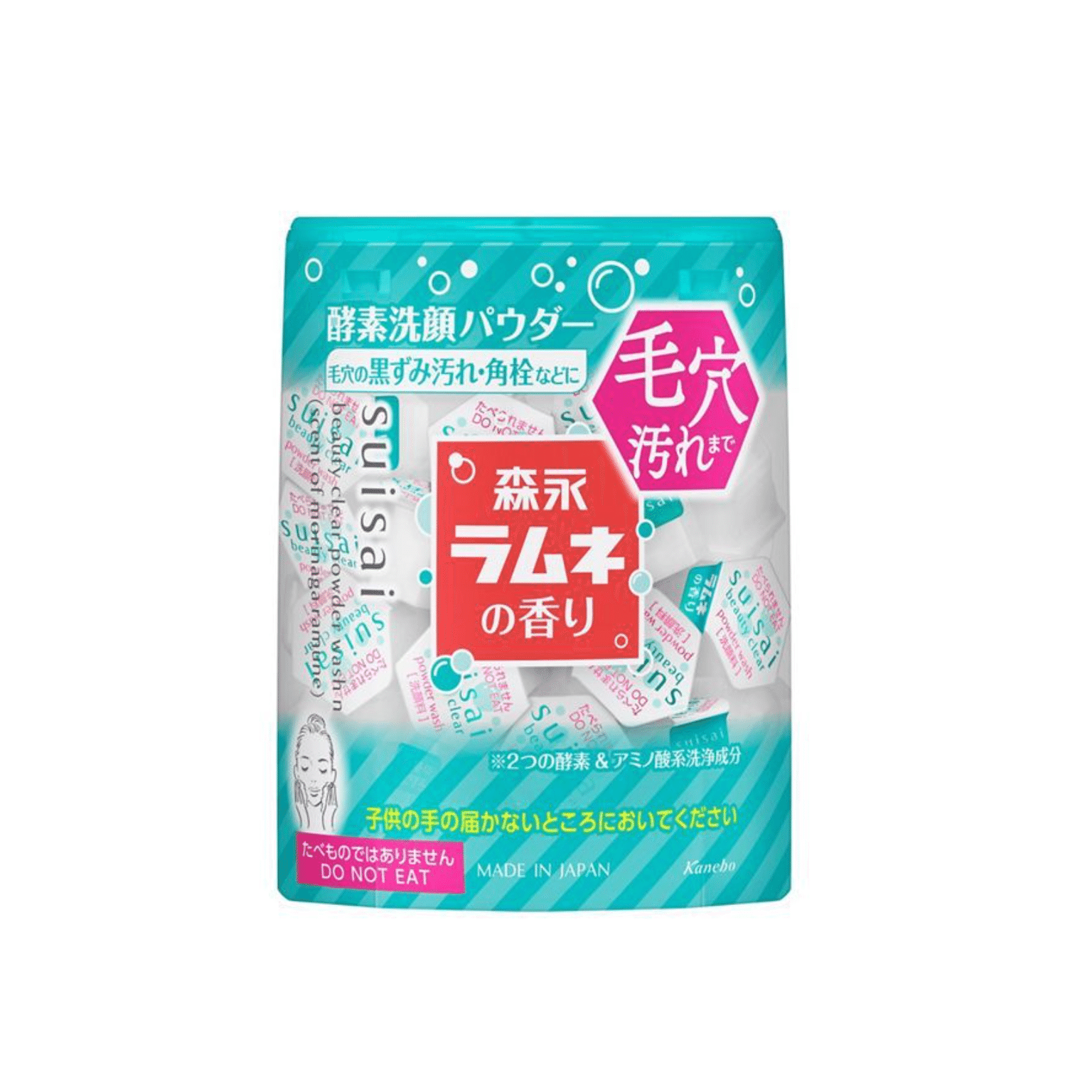 Kanebo Suisai Powder Wash N Morinaga Ramune Scent 32 count