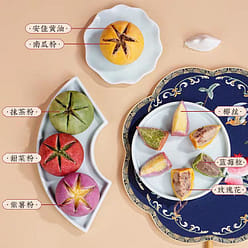 The Southern Song Dynasty Hu Ji Lotus Cake 6 pcs 360 g