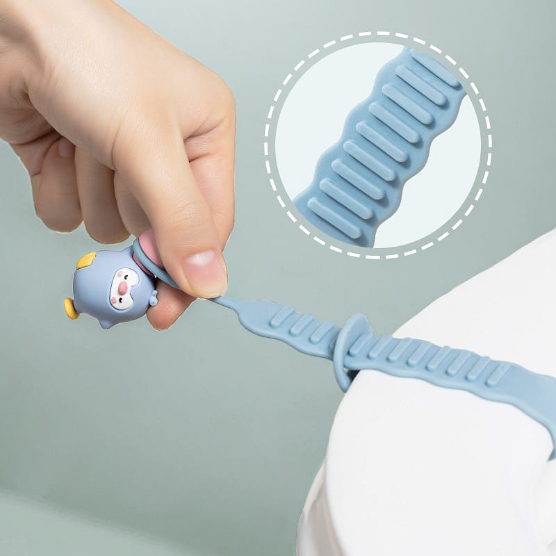 Toilet Lid Lifter Lift Toilet Lid Handle Sanitary Acme Duck [Zipper Model] 1 ส่วน