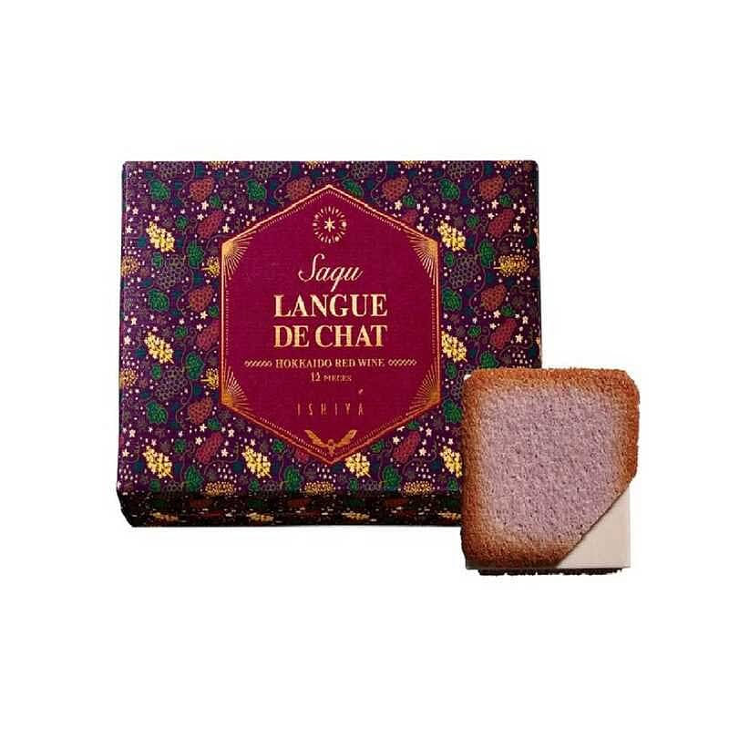 ISHIYA G Series Hokkaido Biscuits 12 pcs red wine 1 개