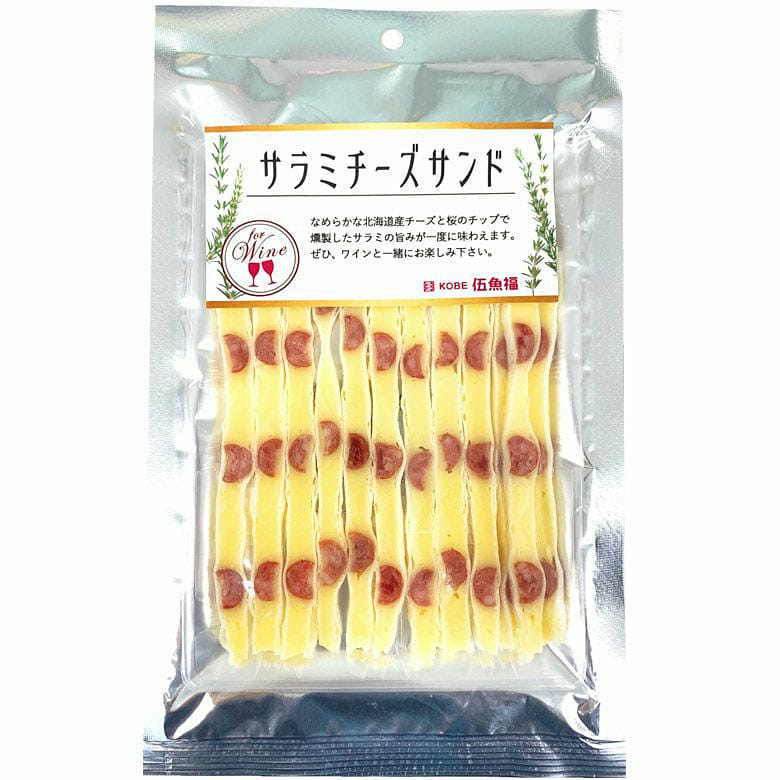 Gogyofuku Salami Cheese Sandwich 34g 1 pack
