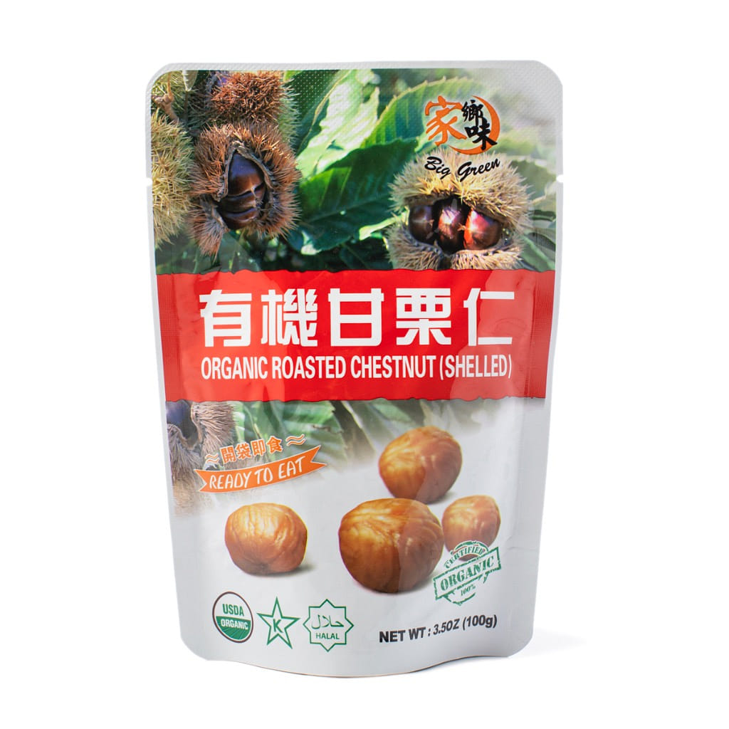 Big Green Organic Roasted Chestnuts 100 g