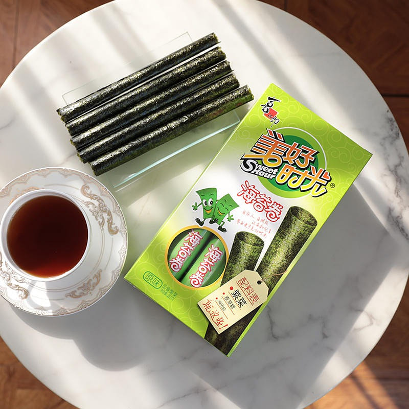 "2 boxes of 18 sticks" Xizhilang good times original seaweed roll 53 그램