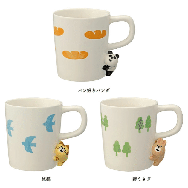 Decole Funny Animal Mug(Gift Box) Bunny 1 count