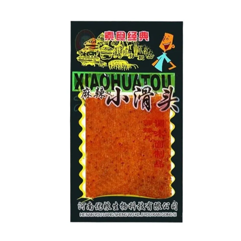 Small slippery head thin spicy slices spicy strips small package 8090 memories nostalgic snacks 18g * 1 pack 18 그램