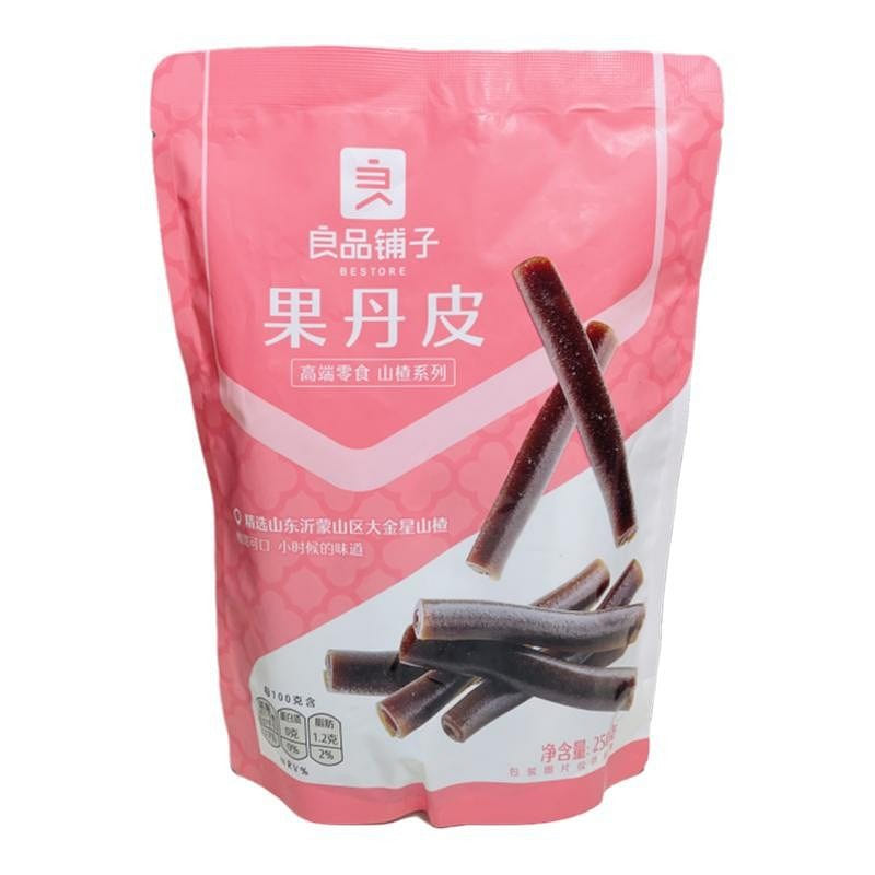 【 Good product Shop - Fruit peel 250g/ bag 】 Hawthorn roll 250 กรัม
