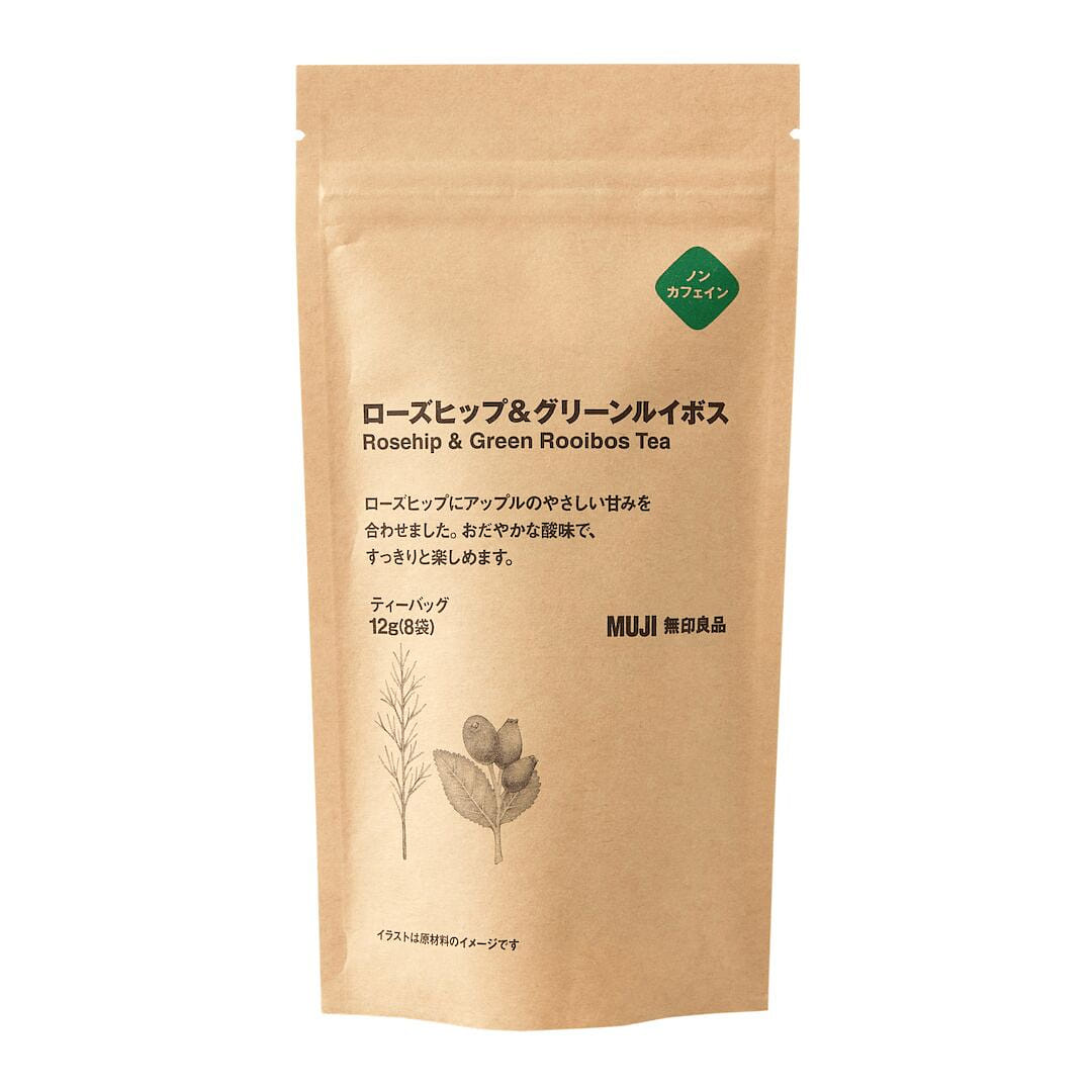 MUJI Rose Apple Rooibos Tea 8bags 1 each