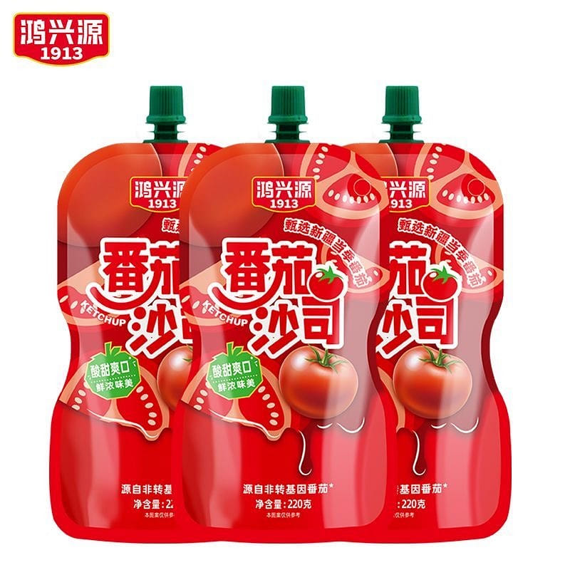Hongxingyuan Tomato Ketchup 220 g