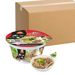 Vi Huong NON-GMO Beef Pho Flavor 1Case-12Count 2.4 oz
