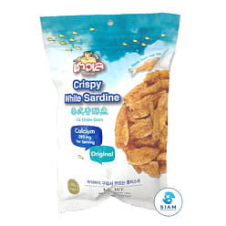 Chaolay Crispy White Sardine Thai Snack, Original 3.53 oz