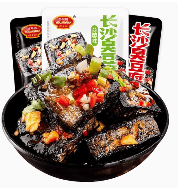 Yiguanyuan Changsha Stinky Tofu Mixed Flavor 10g*1 10 กรัม