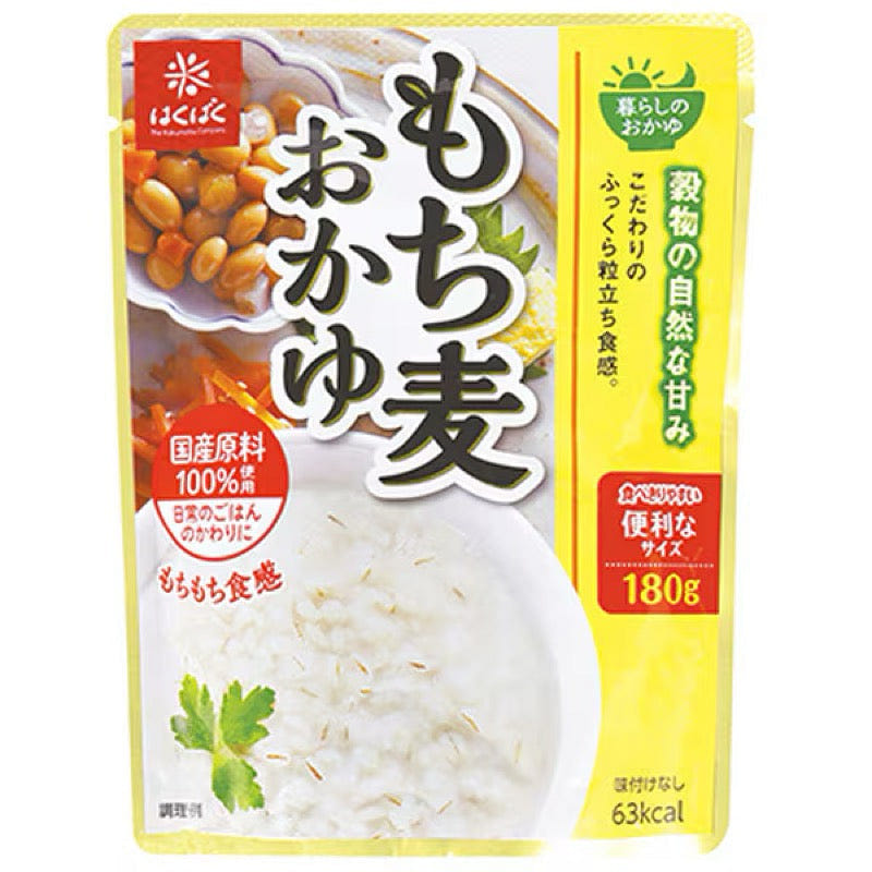 Hakubaku Mochi Barley Rice Porridge 180g 1 each