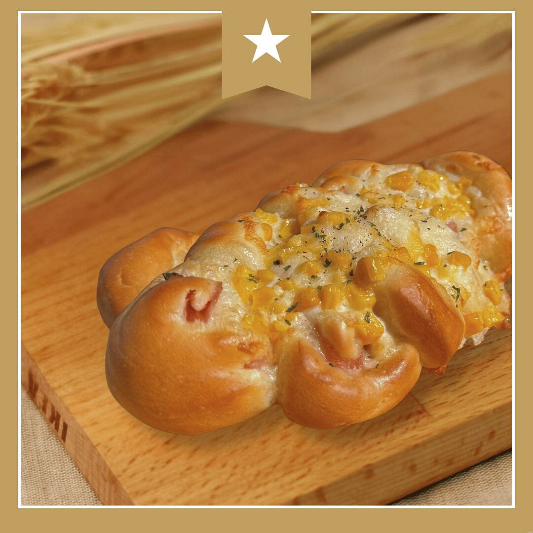 Sunmerry - Corn & Ham Bun 3.5 oz