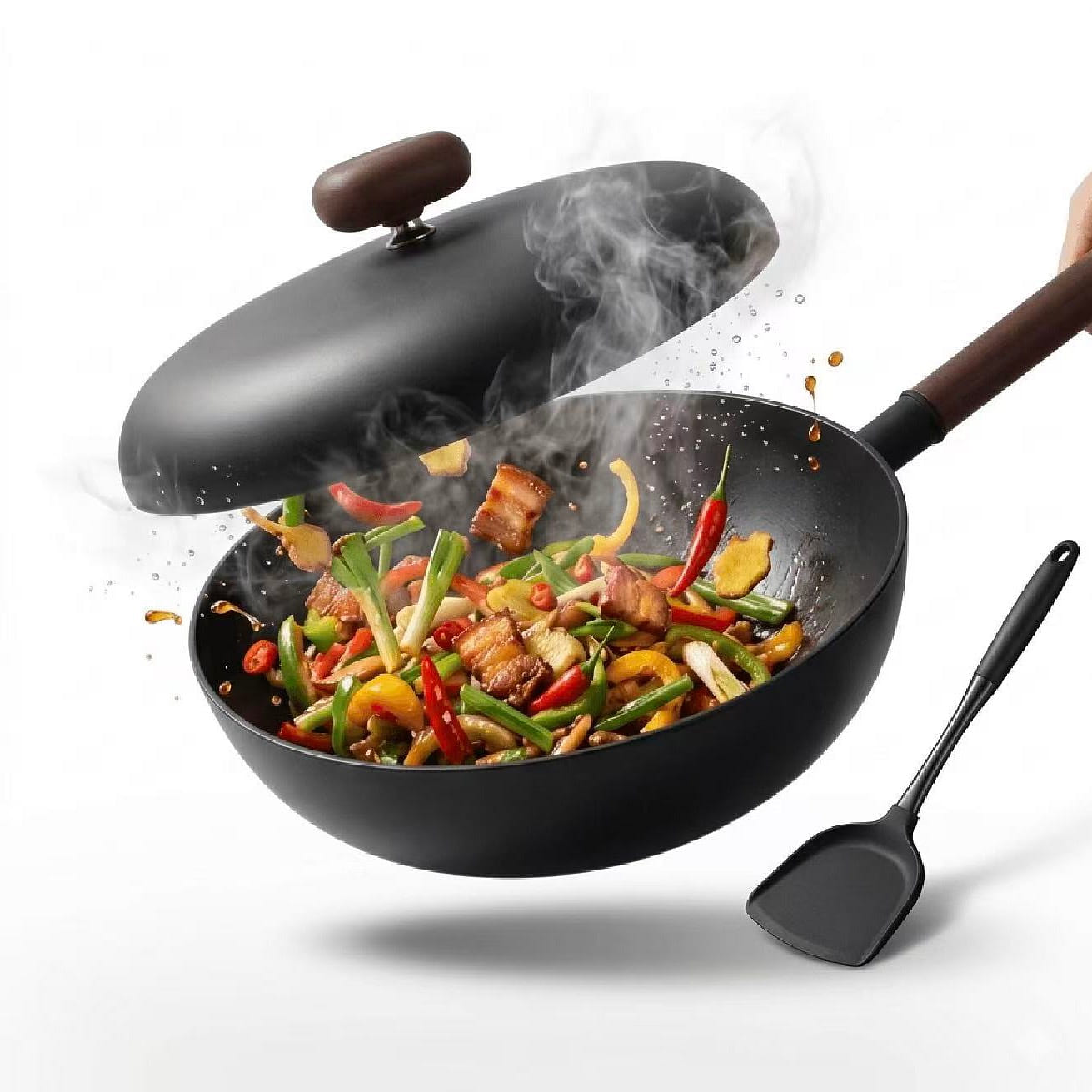 Chảo Đá Sâu Lòng Chống Dính Velosan 32 cm 32cm(VE073-32Bl01) 1 count
