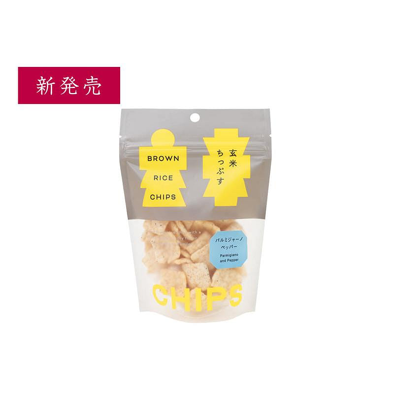 Chuoken Brown Rice Flakes Parmesan Pepper 45g 1 each