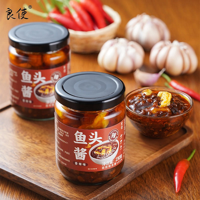 Spicy Chopped Pepper Steamed Fish Sauce 230 그램