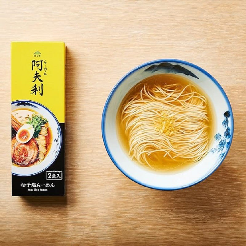 2 servings AFURI Yuzu Salt Ramen 1 케이스
