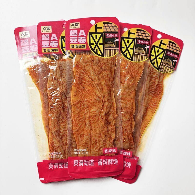A Customer Super A Bean Roll Spicy Flavor 28g*5 140 g