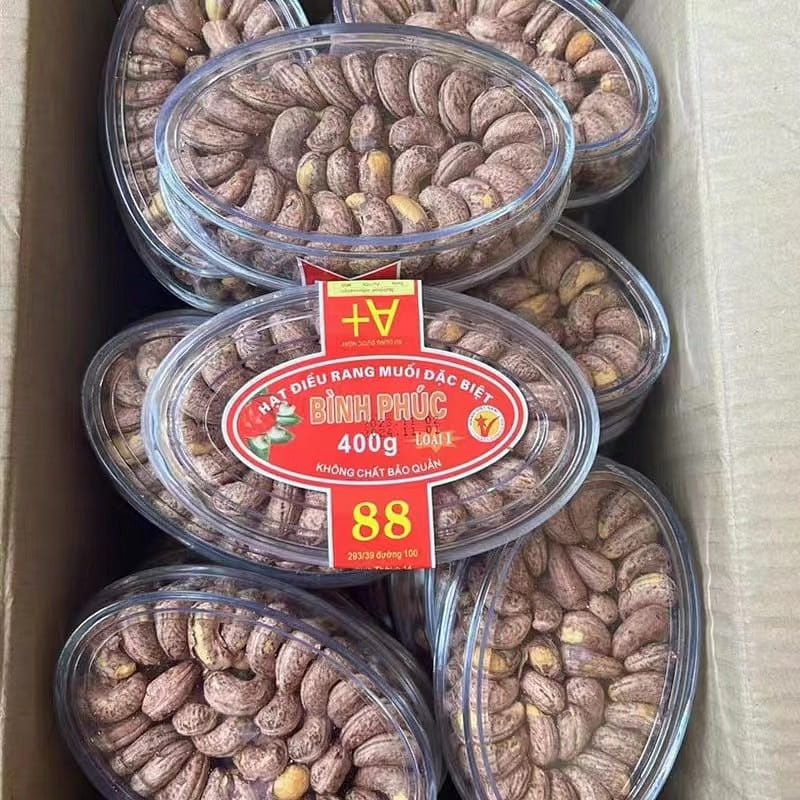 Vietnamese Jumbo Salted Cashew Nuts , Snacks 180 그램