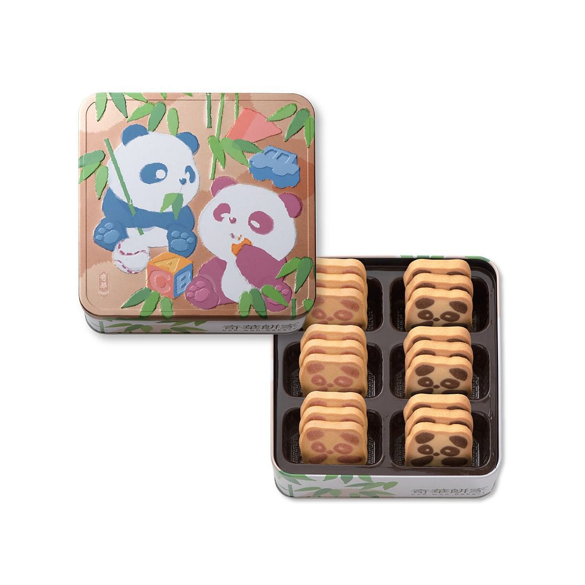 [HK] Assorted Panda Baby Cookies Gift Box (18pcs) 1 box
