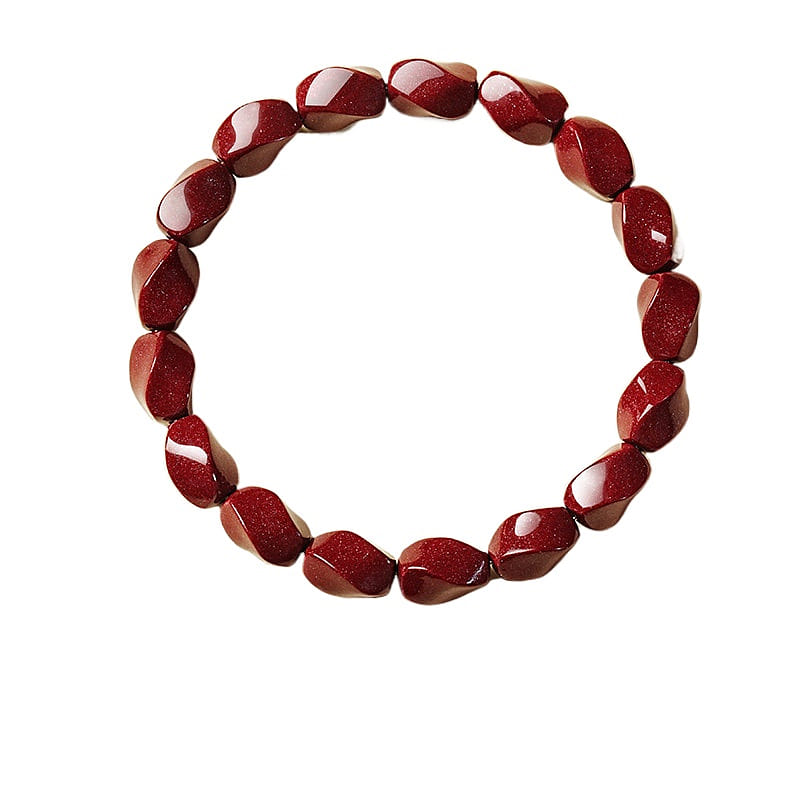 Cinnabar bracelet with high purity of 15cm 1 box