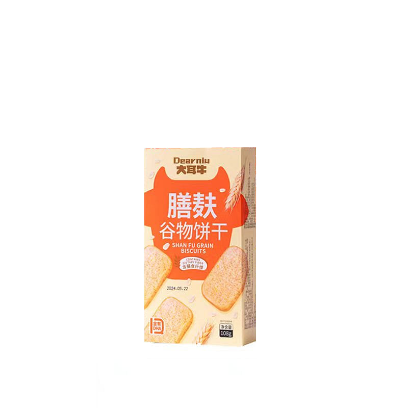 Cereal cookies coarse grain low sugar 108g*1 box 108 กรัม