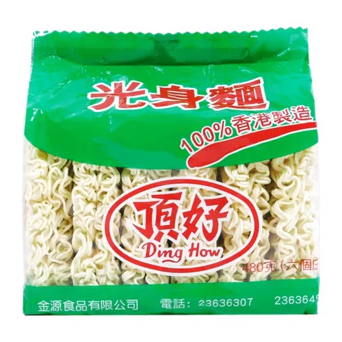 DING HOW Instant Noodle [Hong Kong Tea Restaurant Use] 6 개입