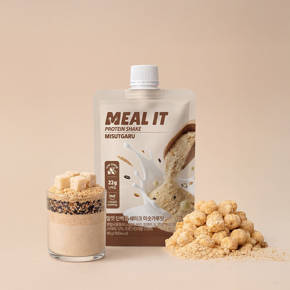 MEAL IT 밀잇 프로틴 쉐이크 미숫가루 40 그램