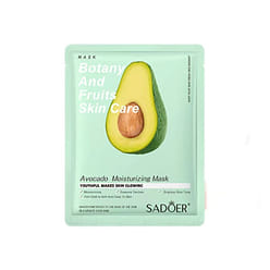 Botanical Facial Mask Hydration Boost Soothe Nourish Calming -Avocado 10Sheets 1 each